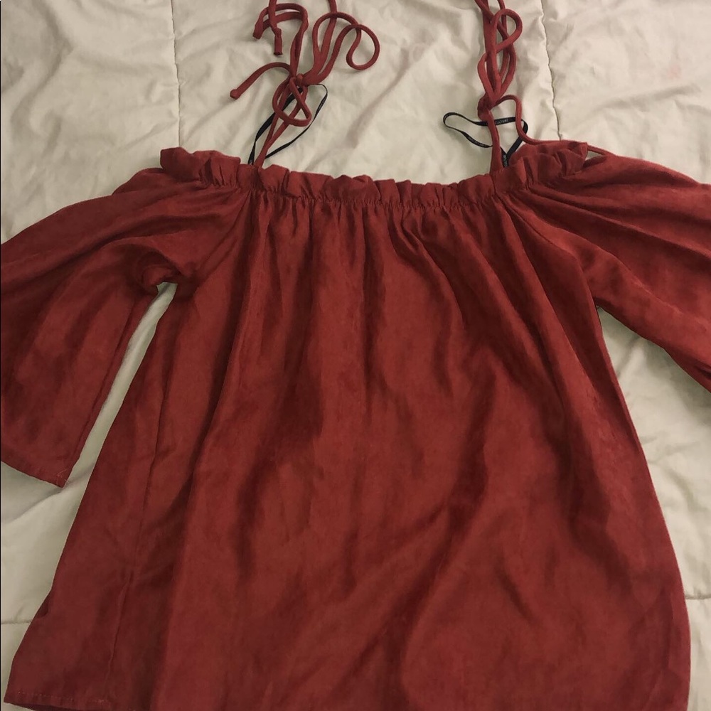 Off the shoulder blouse